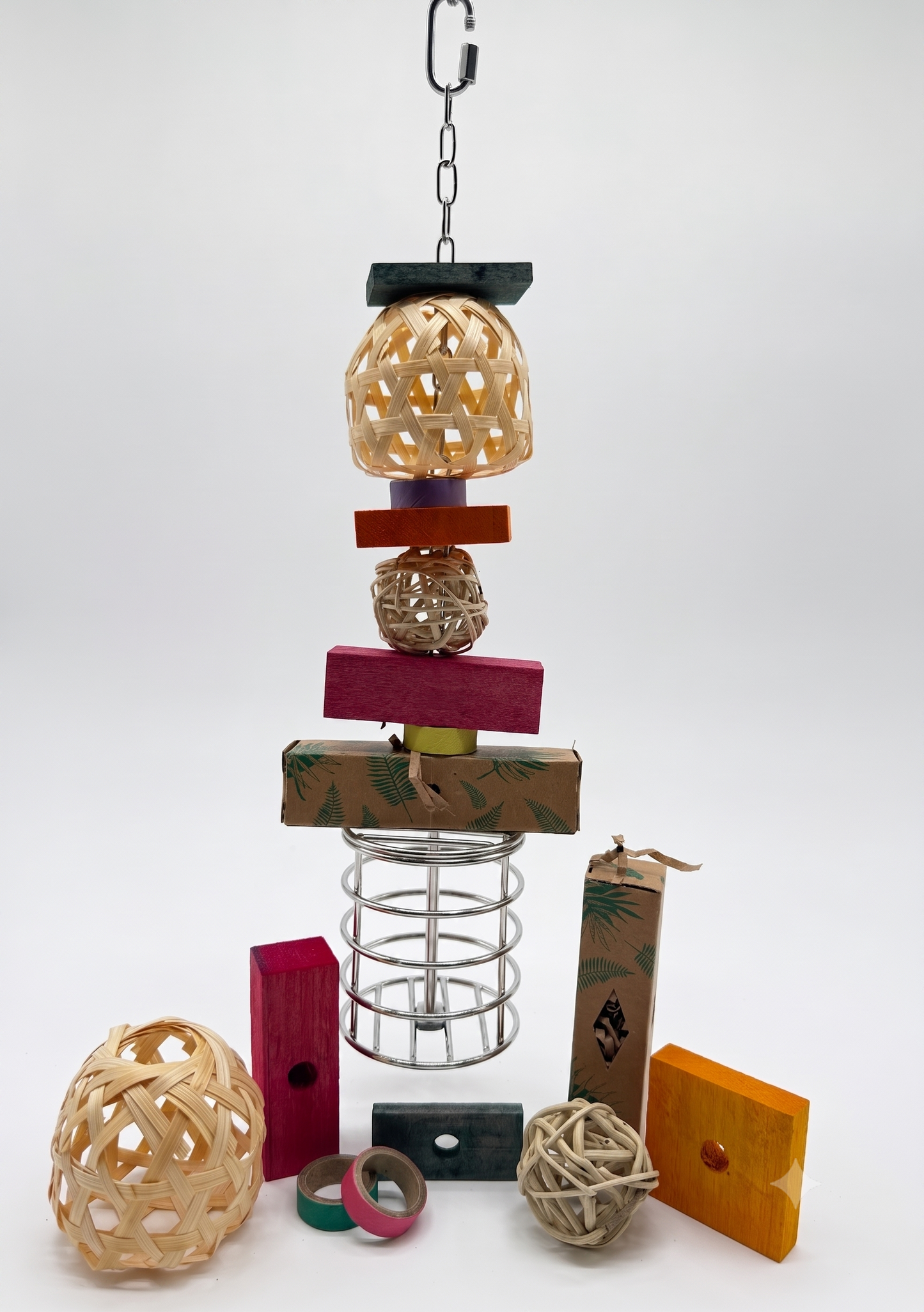 Bitsy Beak Buffet (Small Bird Foraging Toy)