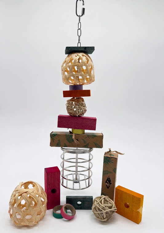 Bitsy Beak Buffet (Small Bird Foraging Toy)