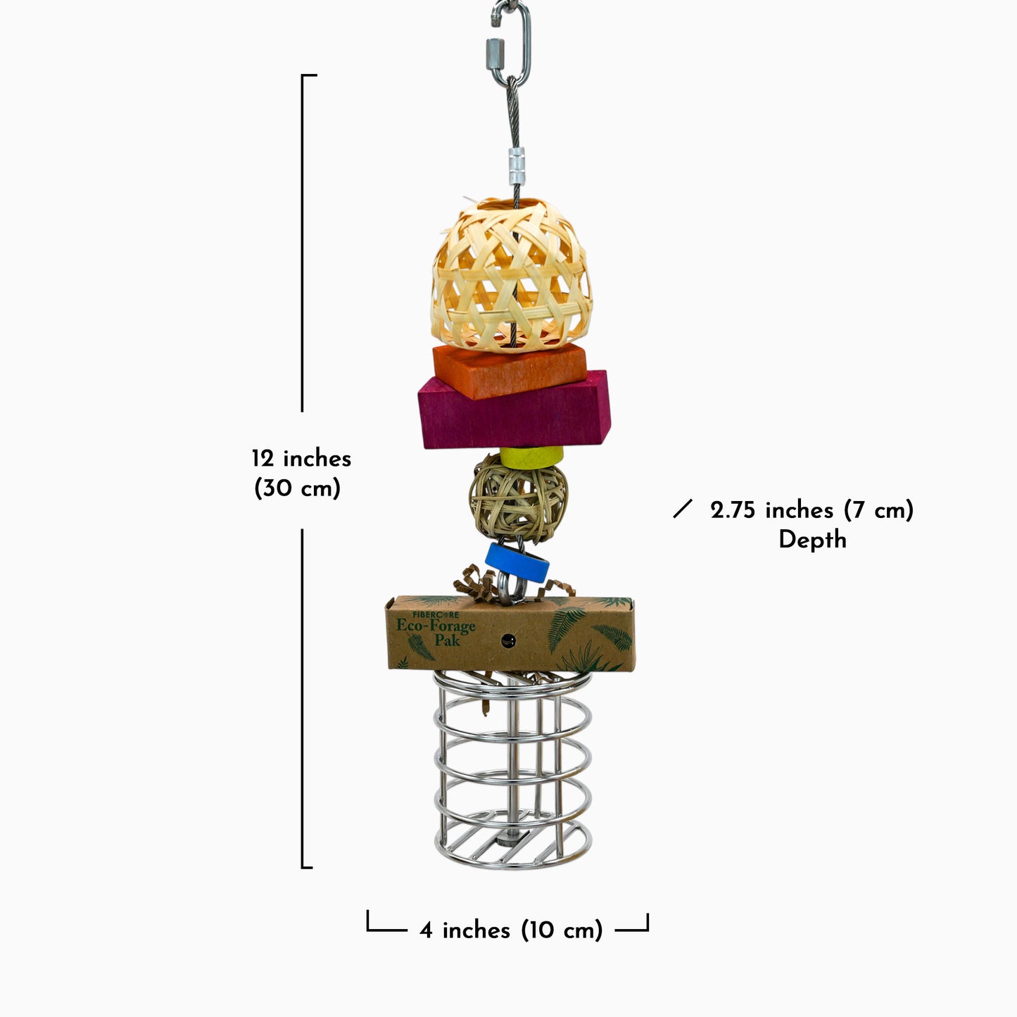 Bitsy Beak Buffet (Small Bird Foraging Toy)