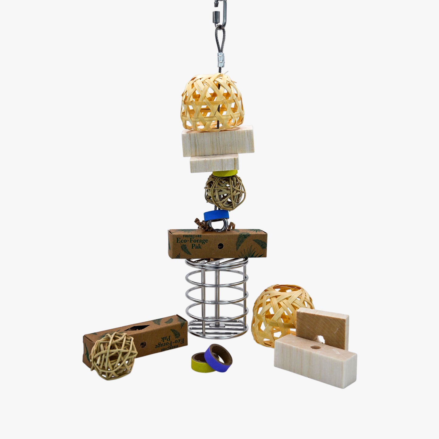 Bitsy Beak Buffet (Small Bird Foraging Toy)