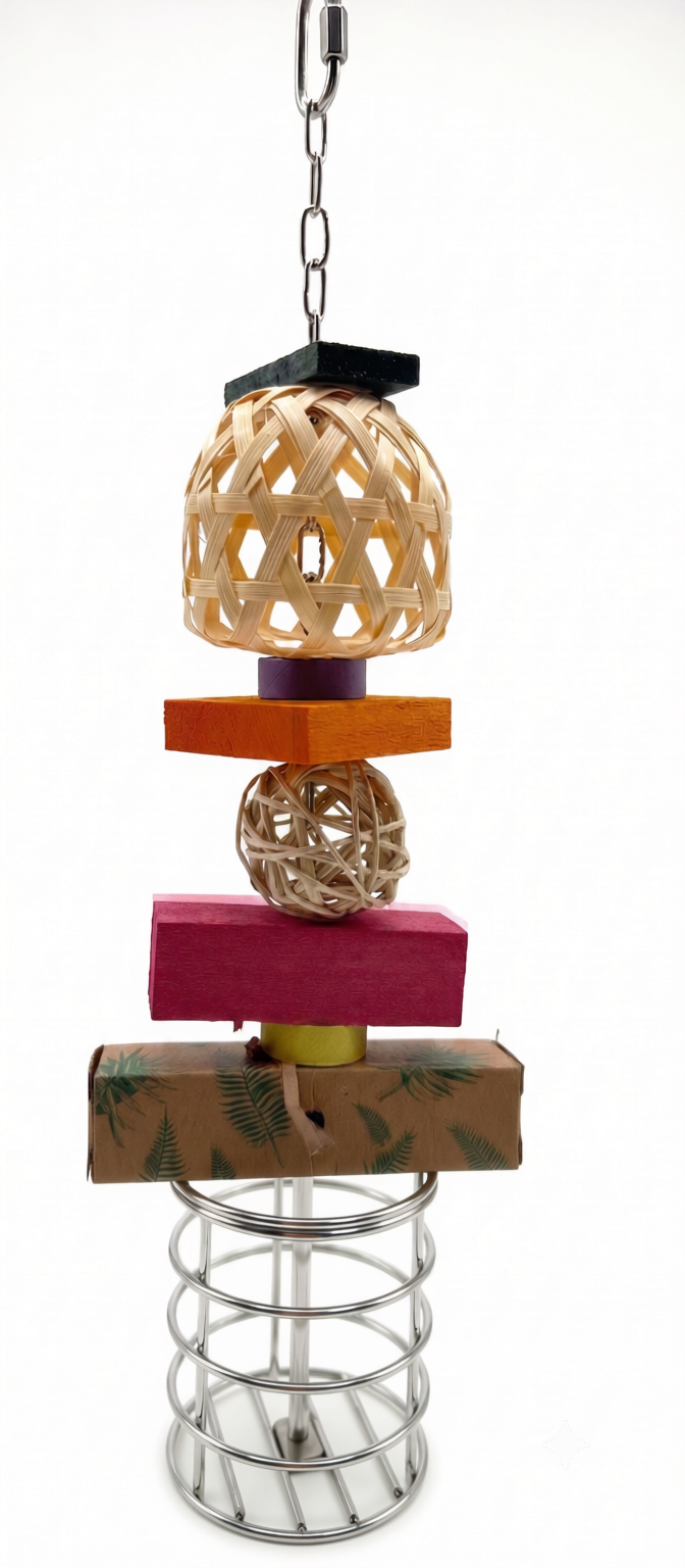 Bitsy Beak Buffet (Small Bird Foraging Toy)
