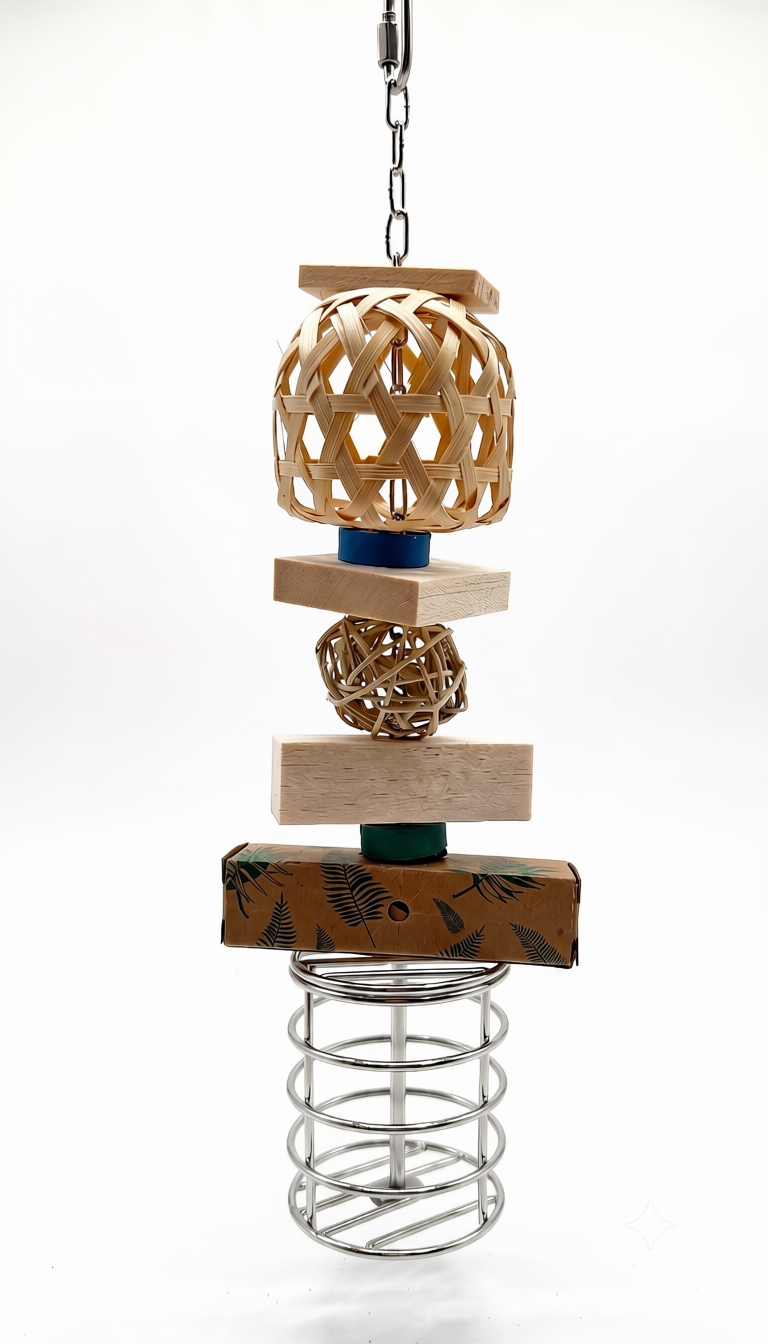 Bitsy Beak Buffet (Small Bird Foraging Toy)